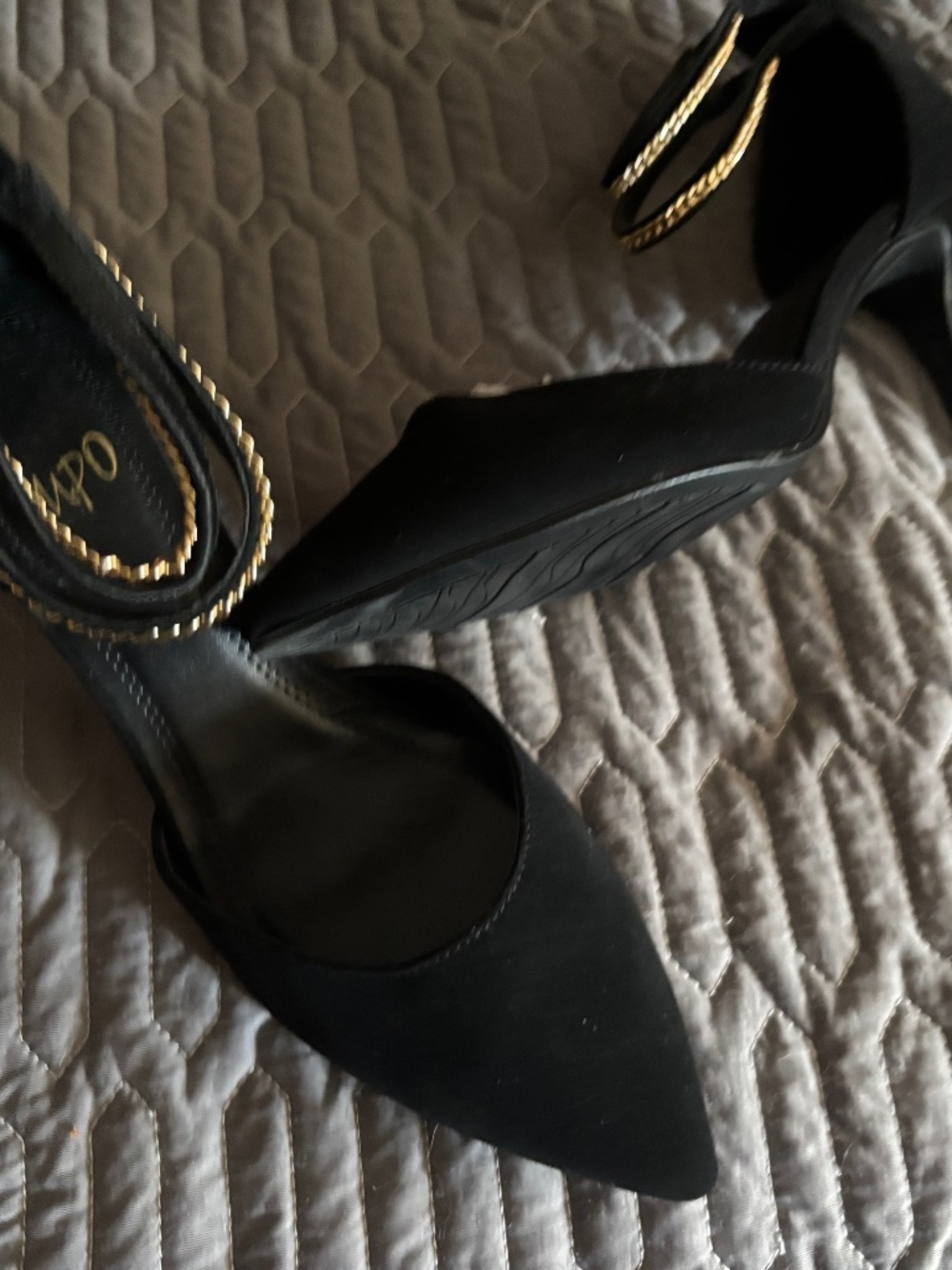 Black dress shoes